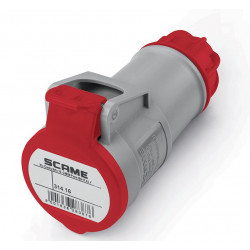 Ficha SCAME 314.1647 Hembra 50675 IP44 16amp 3p+n+t 380v