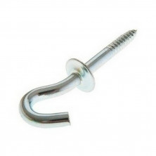 Piton zincado FISCHER PA1/6 con arandela 6mm 3,9mm abierto para taco 6mm