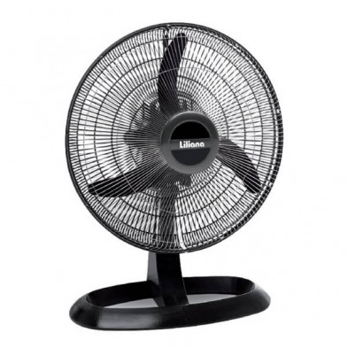 Ventilador de pie LILIANA VOTR18 turbo orbital repeler 18'' paletas plásticas negro