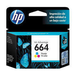 Cartucho para HP original F6V28AL (664) tricolor