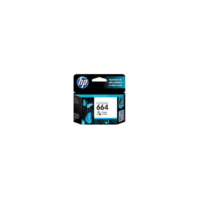 Cartucho para HP original F6V28AL (664) tricolor