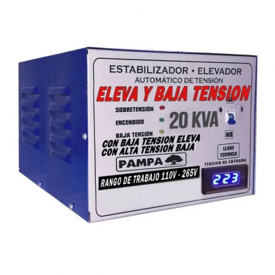 Elevador de tensión PAMPA automático 20KVA 110-265V