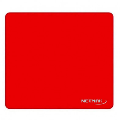 Mouse pad NETMAK NM-M1227 liso rojo