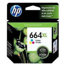 Cartucho original HP 664XL tricolor para Deskjet y OfficeJet