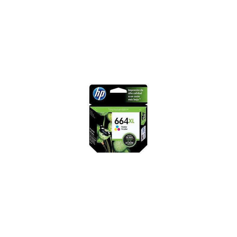 Cartucho original HP 664XL tricolor para Deskjet y OfficeJet Cartucho original HP 664XL tricolor para Deskjet y OfficeJet