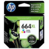Cartucho original HP 664XL tricolor para Deskjet y OfficeJet