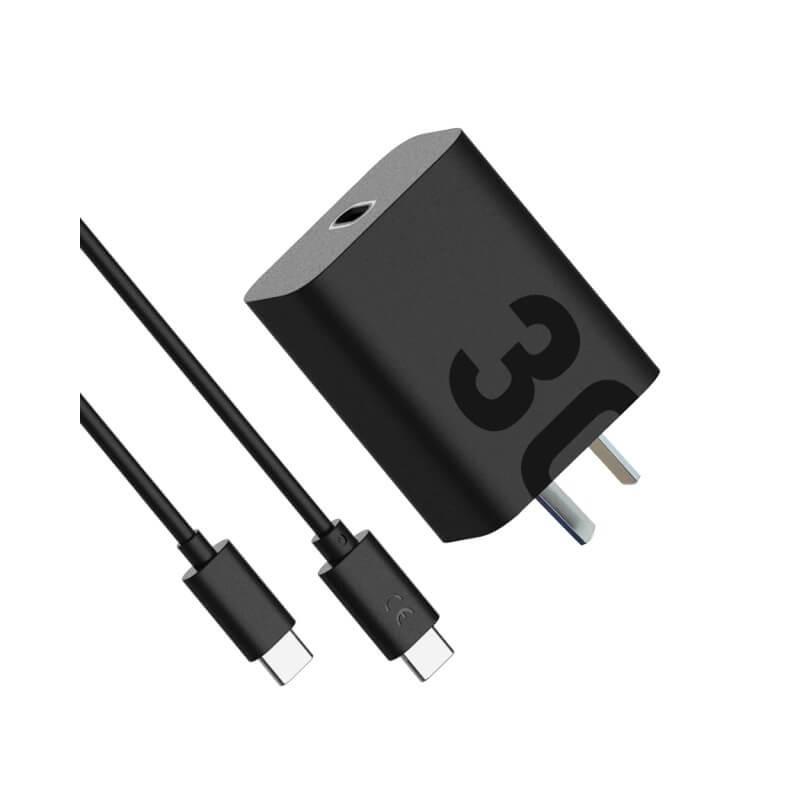 Cargador original MOTOROLA TURBOPOWER 30W USB C-C con cable