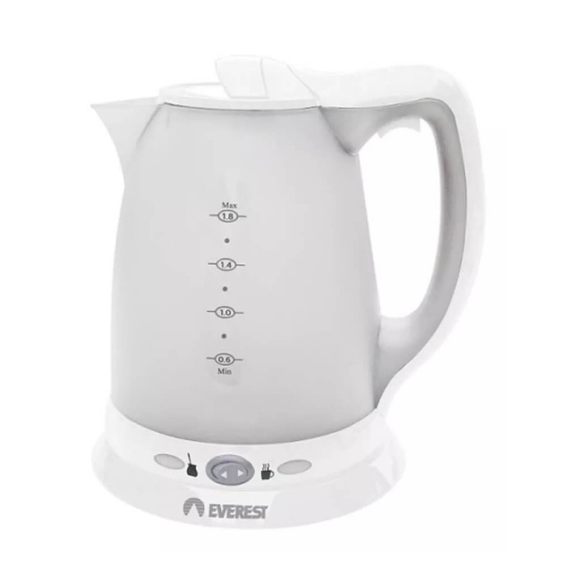 Pava eléctrica EVEREST W-K18027 1,8 litros 2000W blanco Pava eléctrica EVEREST W-K18027 1,8 litros 2000W blanco