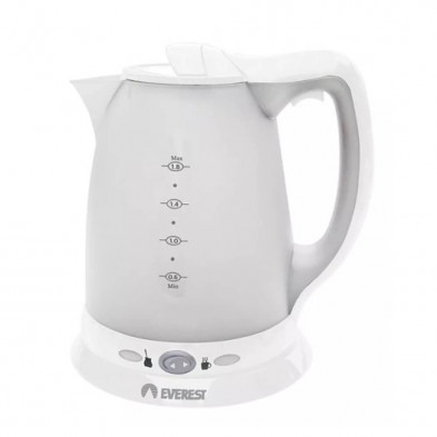 Pava eléctrica EVEREST W-K18027 1,8 litros 2000W blanco