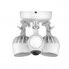 Cámara de seguridad EZVIZ LC1C IP65 con sirena y doble luz inteligente 2000LM