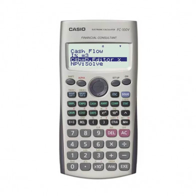Calculadora financiera CASIO FC-100V