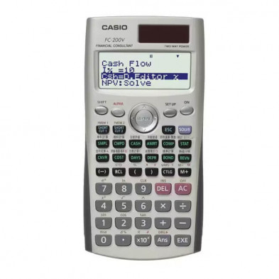 Calculadora financiera CASIO FC-200