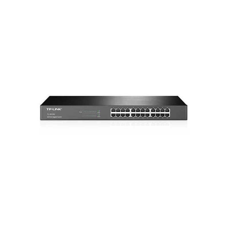 Switch TP-LINK TL-SG1024 24 puertos 1000Mbps para montaje en rack