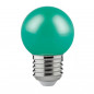 Lámpara led LEDVANCE CLASSIC gota verde 1.2w 50lm E27