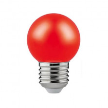Lámpara led LEDVANCE CLASSIC gota rojo 1.2w 20lm E27