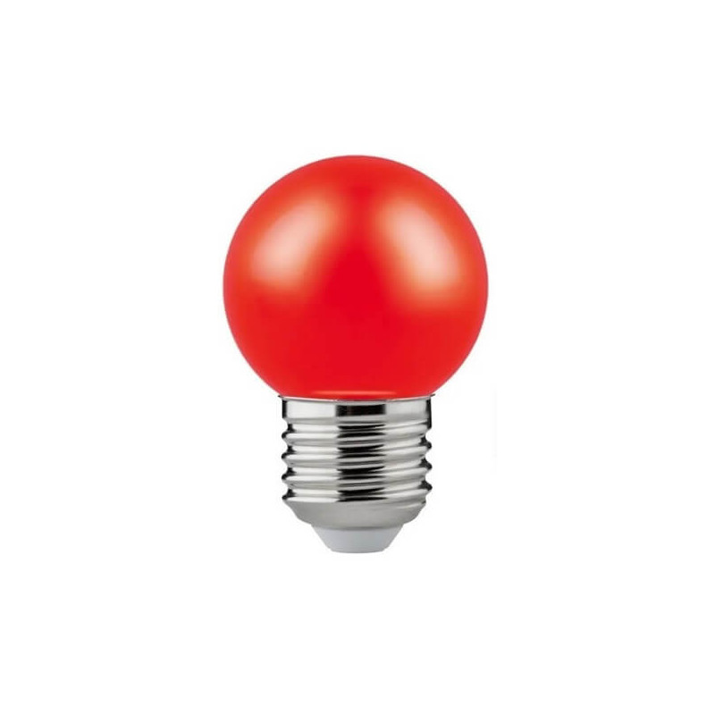 Lámpara led LEDVANCE CLASSIC gota rojo 1.2w 20lm E27