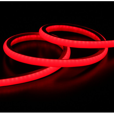 Tira Led ILUMROS NEON IP65 11mm 12V luz roja por 5 metros