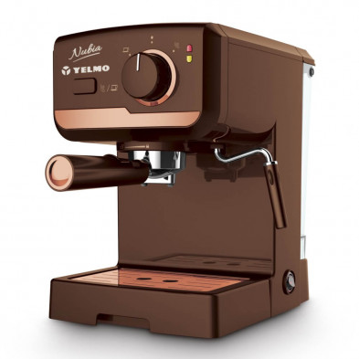 Cafetera espresso y capuccino YELMO CE-5107 19 bar 1200w marrón