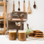 Cafetera espresso YELMO CE-5107 1,2 litros 19 bar 1200W marrón
