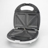 Sandwichera YELMO SW-1801 3 en 1 inoxidable 750W blanca