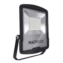 Proyector Led MACROLED Pro AC100-240V 100w 6500ºk IK08 Luz Fria