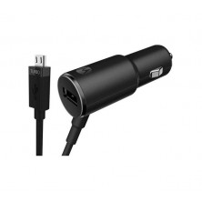 Cargador para auto MOTOROLA 18W carga rápida negro con cable micro USB