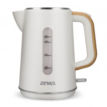Pava eléctrica ATMA PEATW21WP 1,7 Litros 1500W blanca