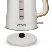Pava eléctrica ATMA PEATW21WP 1,7 Litros 1500W blanca