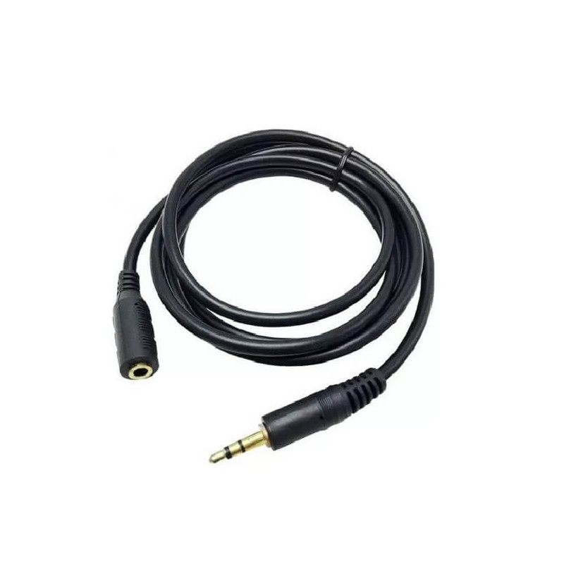 Cable NISUTA para audio 3.5 stereo M-H 3M de alta calidad
