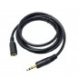 Cable NISUTA para audio 3.5 stereo M-H 3M de alta calidad