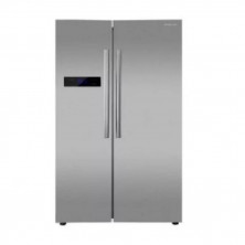 Heladera PHILCO PHSB530XT con freezer no frost 580 litros acero con display