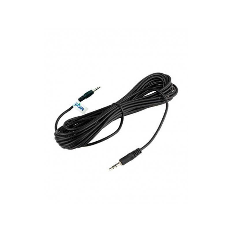 Cable NISUTA para audio 3.5 stereo M-M 3m