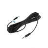 Cable NISUTA para audio 3.5 stereo M-M 3m
