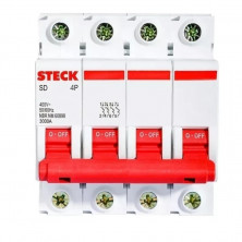 Térmica STECK SDD64C63 tetrapolar 63A curva c 3ka