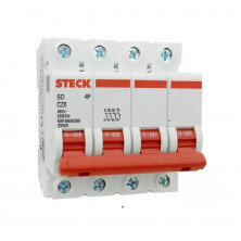 Térmica STECK SDD64C20 tetrapolar 20A curva c 3ka