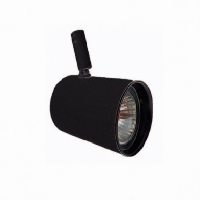 Cabezal SAN JUSTO recto móvil dicroled GU10 negro