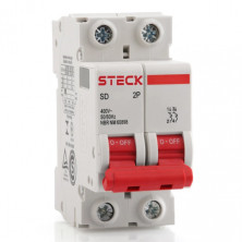 Térmica STECK SDD62C25 bipolar 25A curva c 3ka