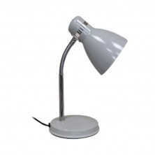 Lámpara de Escritorio CANDIL PIPO Flexible E27 Gris