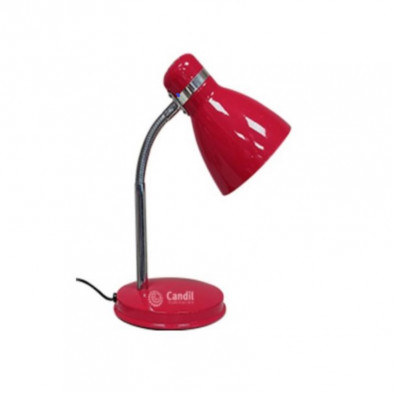 Lámpara de Escritorio CANDIL PIPO Flexible E27 Rojo