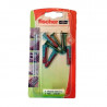 Kit FISCHER Taco DUOPOWER 6 + Tornillo tmf phillips 4.5x 35mm x4 unidades