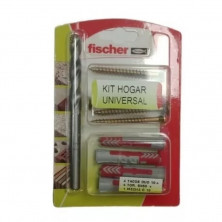Kit FISCHER Taco DUOPOWER 10 + Tornillo tmf phillips 6x60mm x8 unidades + Mecha WHS
