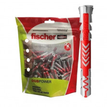 Kit FISCHER Taco DUOPOWER 8 + Tornillo tmf phillips 5x70mm x4 unidades