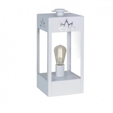 Farol SAN JUSTO Candelaria Fanal Electrico de Pie E27 Blanco