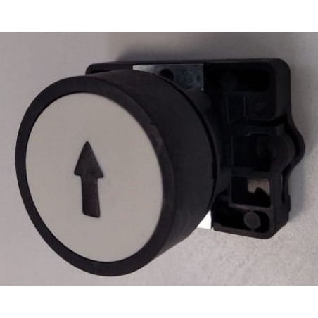 Pulsador plastico flecha subir steck s-lprn5/f