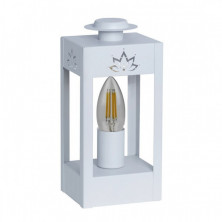 Farol SAN JUSTO Electrico de Mesa E27 Blanco
