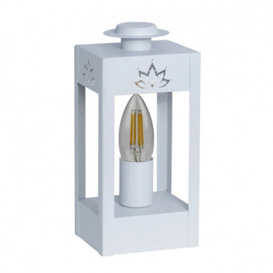 Farol SAN JUSTO Electrico de Mesa E27 Blanco