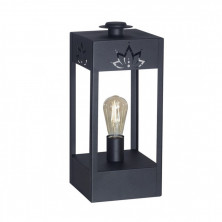 Farol SAN JUSTO Electrico de Mesa E27 Negro