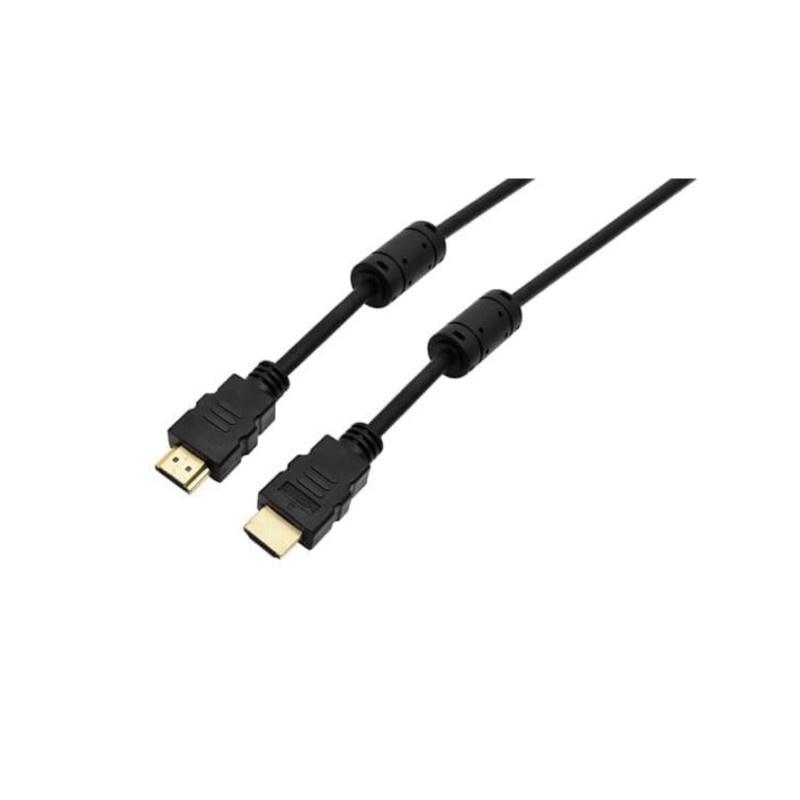 Cable HDMI NISUTA 5m dorado con filtros 2160P Cable HDMI NISUTA 5m dorado con filtros 2160P