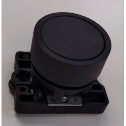 Pulsador steck rasante s-lprn8 plástico negro