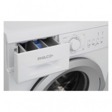 Lavarropas PHILCO PHLF061B automatico carga frontal 6kg 1000rpm blanco